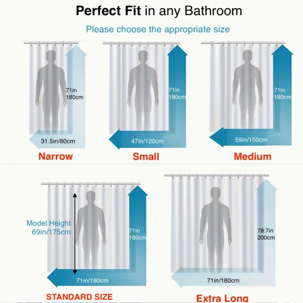 Waterproof Polyester Shower Curtain Cute Otter Drawing Animal Art Bathroom Decor Illustration Home Accent Unique Novelty Gift