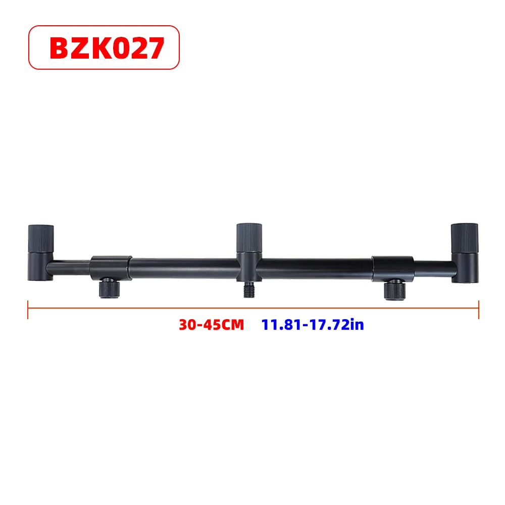 Hirisi 1 stks Karpervissen Buzz Bars voor 4 Hengels Aluminium Hengelsteunhouder BZK027/BZK029 Visaccessoires