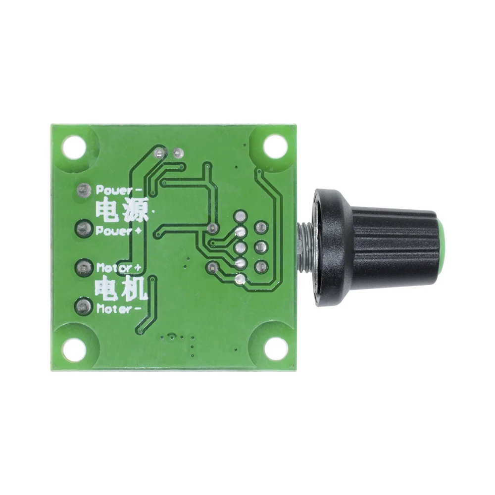 DC 1.8V-15V 2A PWM Motor Speed Controller Regulator Low Voltage Fan Speed Control Switch PWM Adjustable Drive 5V 12V