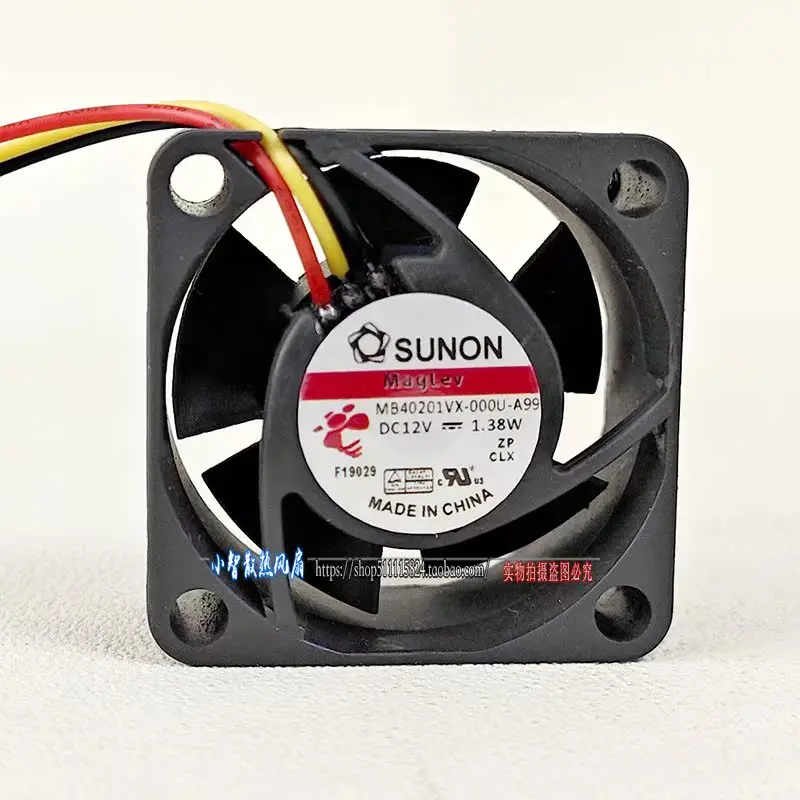 ORIGINAL MB40201VX-000U-A99 12V 1.38W 4020 40*40*20mm KIPAS PENDINGIN RADIATOR BARU