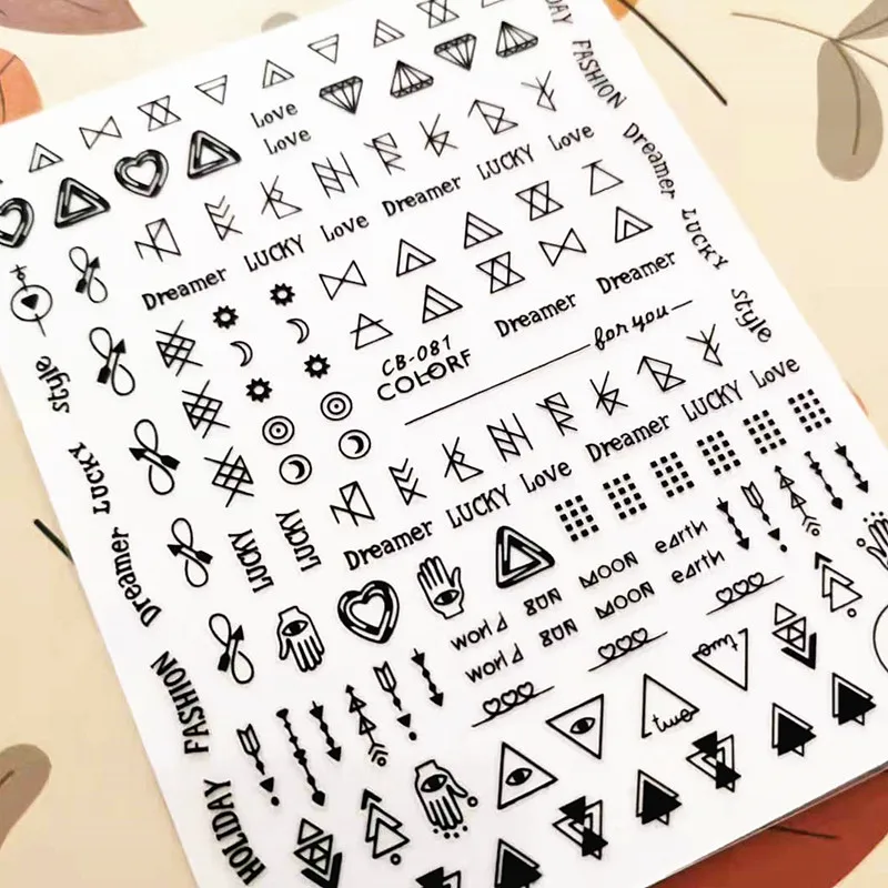 1 Pc Nail Slider Ge…