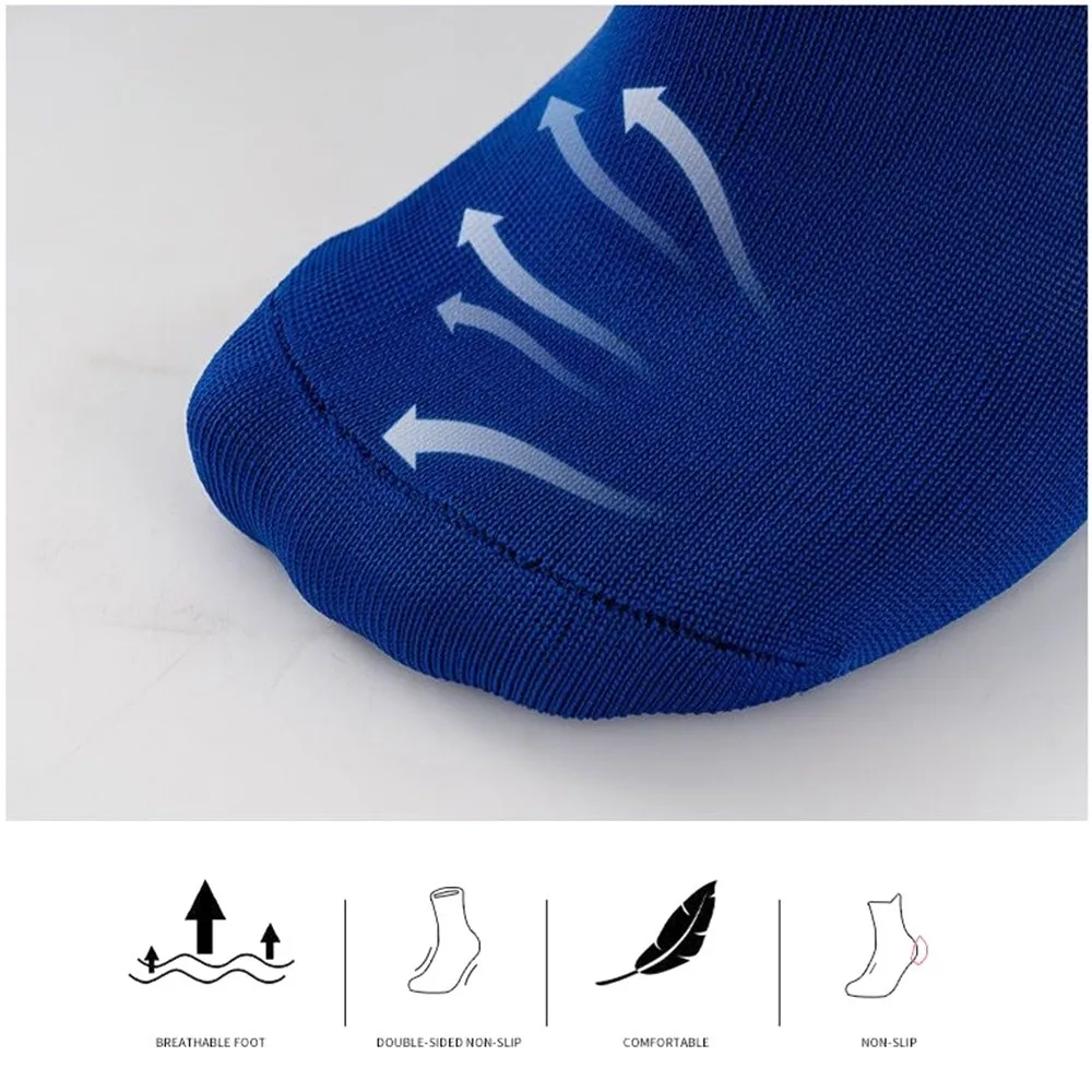 

Anti-slip Football Socks Wear-resistant Long Knee High Sports Socks​​ ​​Breathable ​​Moisture-Wicking Fabric​​ Soccer Socks
