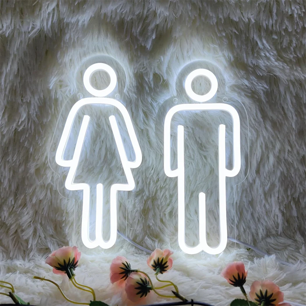 2PCS Toilet Led Neo… - image