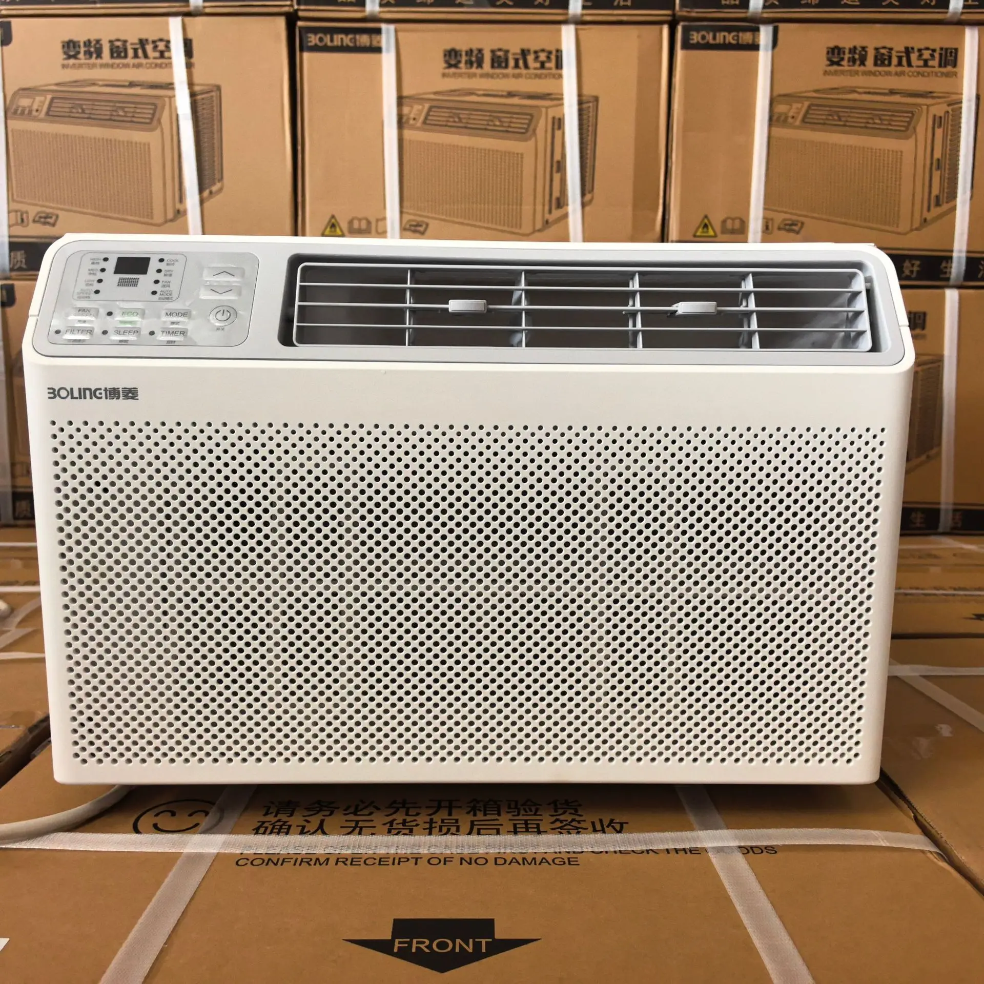 Small Compact Window AC Unit Cooling Only 5000 BTU 9000 BTU 1 HP Fixed Frequency Inverter Window Type Air Conditioner
