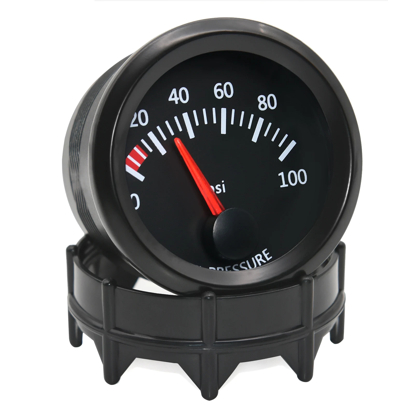 AD 52mm Manometro Boost Temperatura acqua Pressione temperatura olio Manometri Turbo Voltmetro Rapporto aria combustibile EGT Misuratore auto
