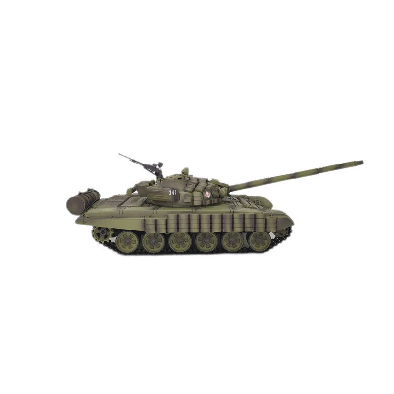 Henglong 3939 รีโมทคอนโทรลหลัก Battle Off-Road Tank รุ่น T72 ขนาดใหญ่ Battle รีโมทคอนโทรลจําลองถังของขวัญวันเกิด