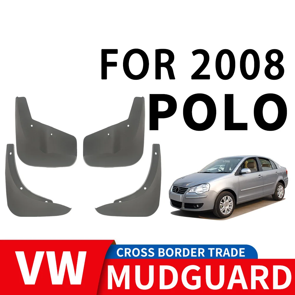 For 2008 Volkswagen Polo car tire fenders PP material front and rear soft rubber material fenders