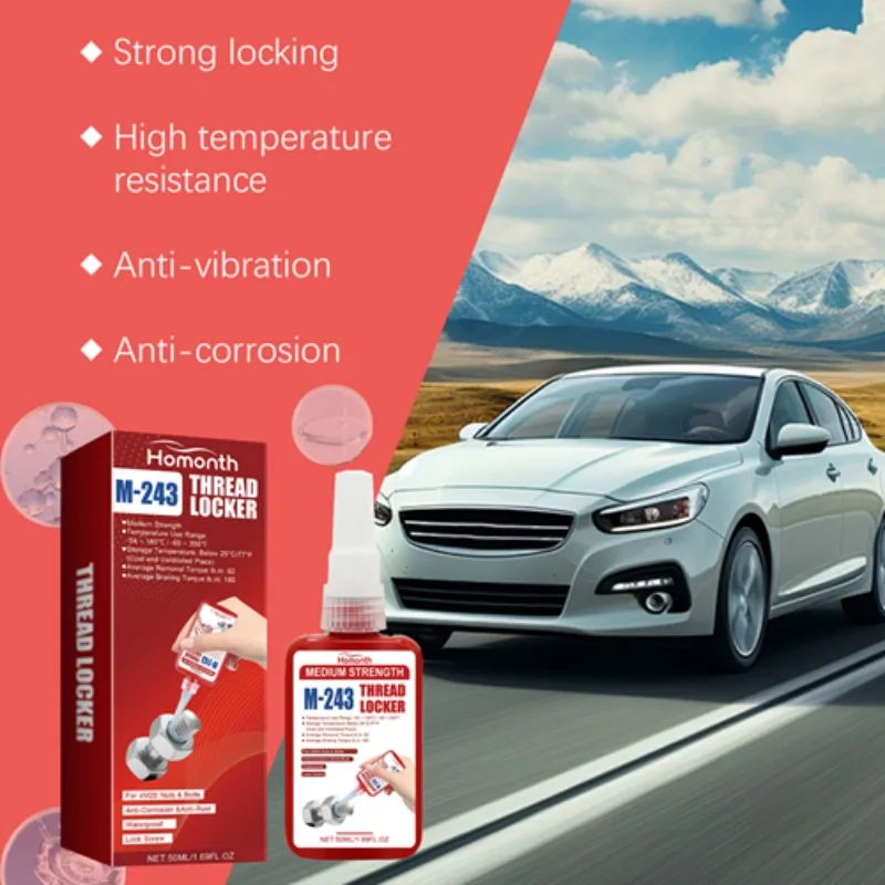 Bolt Anti Rust Sealant Automotive Thread Locking Sealant Automotive Specific Anti Thread Locking Non Corrosive Automotive Parts