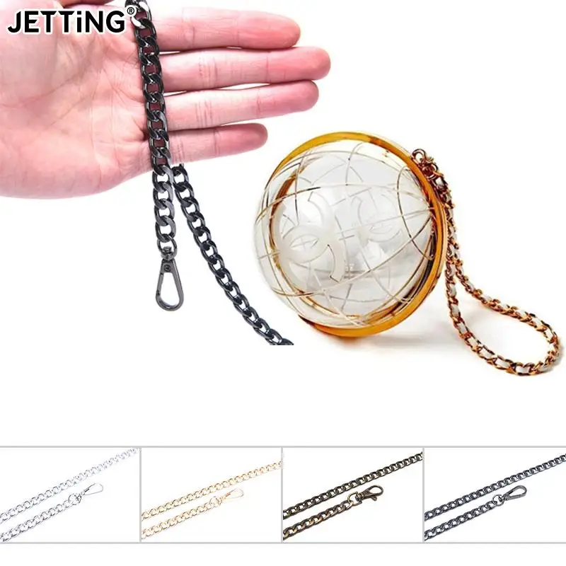 DIY Handmade Detachable Bag Chain Strap Handle Shoulder Crossbody Handbag Bag Metal Replacement Chains Bag Parts Accessories