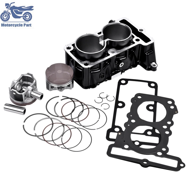 Motorcycle Engine Assembly Piston Ring Tool Cylinder Head Gasket Set for Kawasaki 98111-0012 Ninja 250R EX250J8F Ninja250R EX250