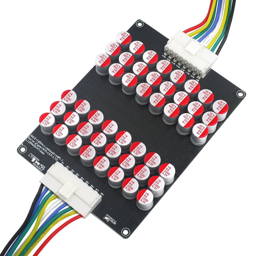 Active Equalizer Balancer 12~16S Cells Balancer Lifepo4 Lipo LTO Battery Energy Capacitor Lithium Pack BMS Accessories