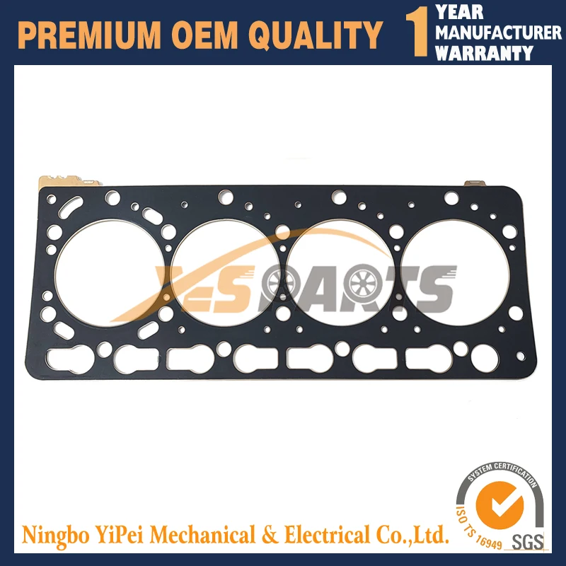 V3600-T V3600-E3B V3600 overhaul gasket kit upper lower set for Kubota engine