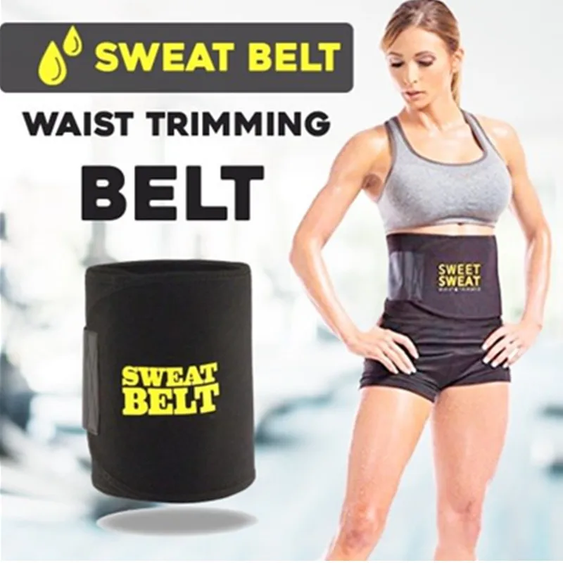 Waist Trainer Exercise Support Slim Sliming Losing Weight Loss Burning Fat Cellulite Burner Sweat Belt Trimmer Wraps Products