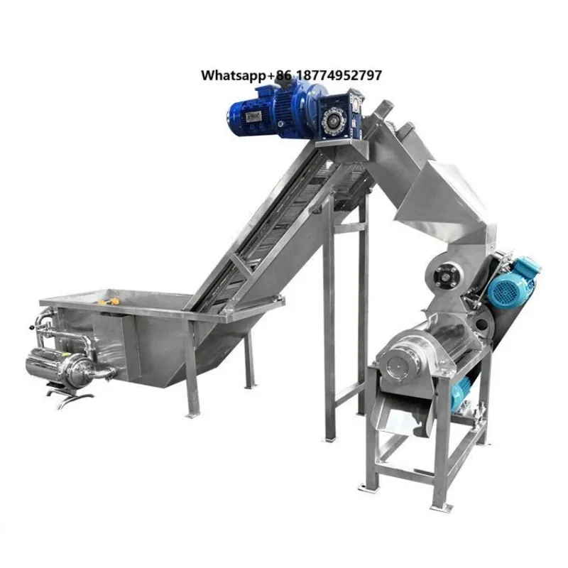 High Quality Commercial Fruit Orange  Juicer Ginger Mango Lemon Pineapple ColdPress Juice Extractor Machine Production Line