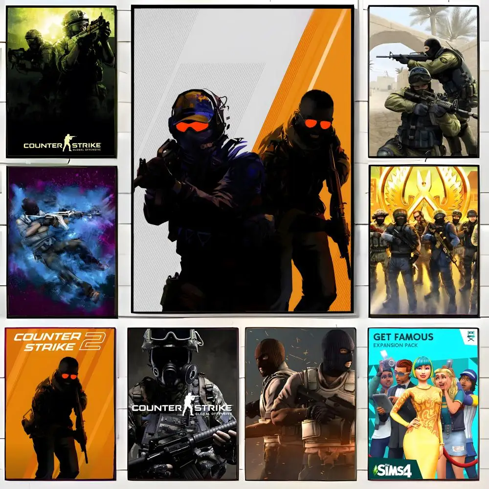 c-CSGO Poster Wall Art Print Poster Decorative Mural Home Decor Gift Unframed