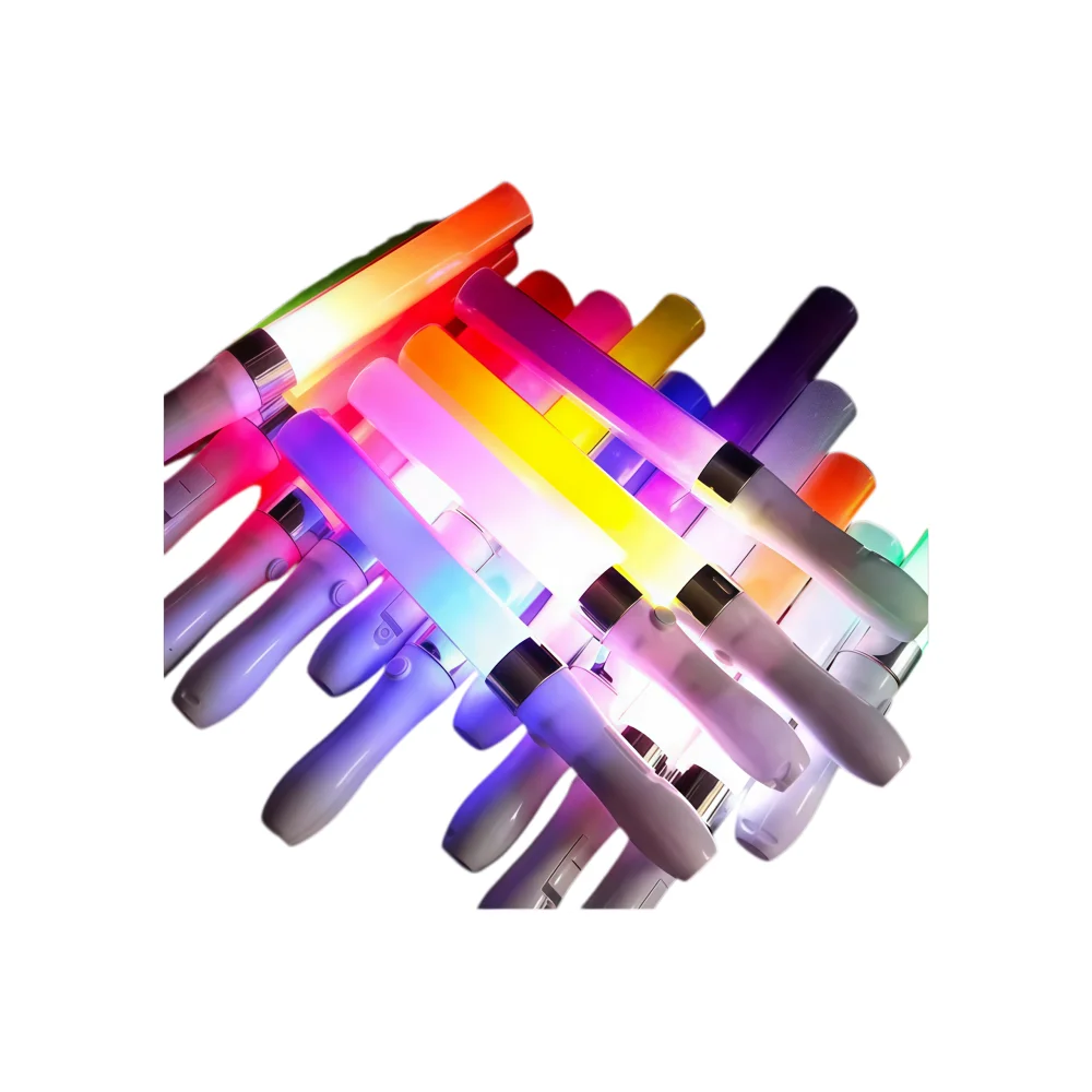 7 Color PVC fluorescent tube Glow Stick Wedding Decoration Birthday Party Supplies Glow in the dark