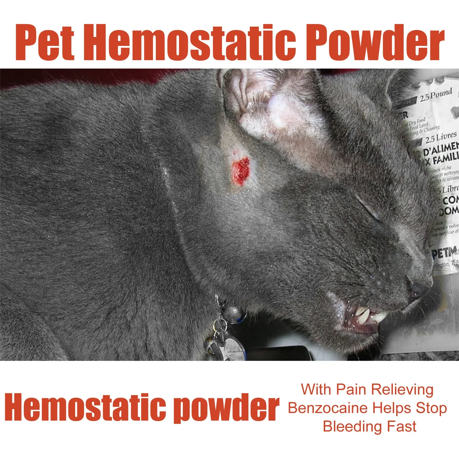 Stop Bleeding Powder Pet Hemostatic Powder Wound Healing Clotting Powder For Dogs Nail Blood Stopper Blood Clotting