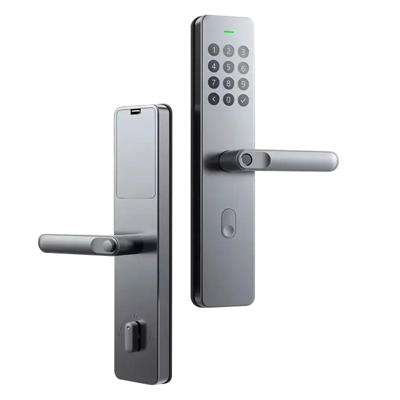 Safety Home 5 Ways Keyless WiFi App Password Fingerprint Metal Smart Door Lock