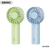 REMAX RS-SF06 USB Portable Hand Fan Rechargeable Fan Outdoor Air Cooler Table Fan Handheld Mini  Mute Charging Student Gift