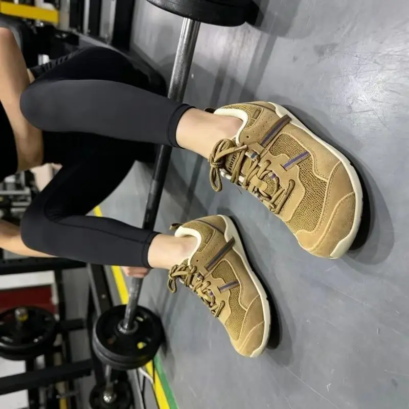 

New Trend Weight Lifting Shoes Breathable Squat Hard Pull Shoes Men Anti-Slippery Gym Training Shoe Top Quality Sports Shoe Man