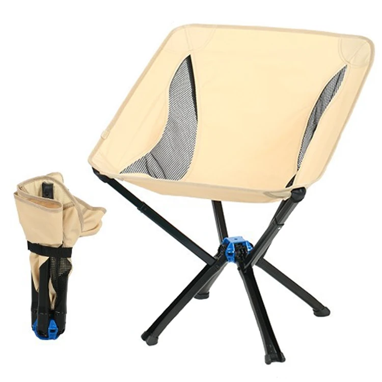 

2023 New Lightweight Customized Aluminum Collapsible Portable Beach Folding Fishing Chair for Camping Hiking Traveling