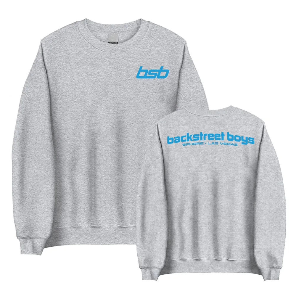 Backstreet Boys Crewneck Sweatshirt INTO THE MILLENNIUM Design Pullovers Long Sleeve Unisex Streetwear Fashion Graphic Print Top