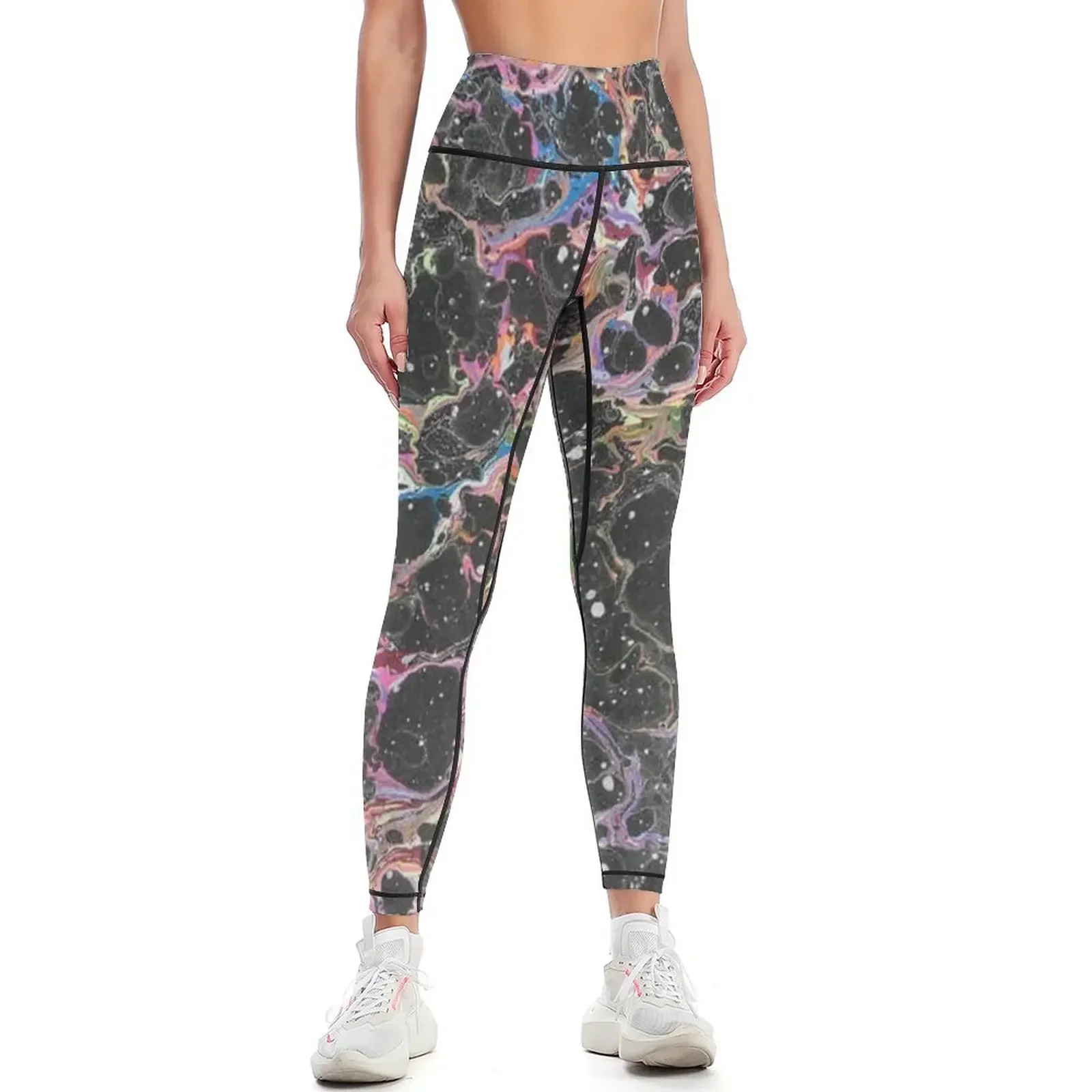 

Rainbow Marble Leggings Legging sport sports for push up Women's sportswear Women's fitness Womens Leggings