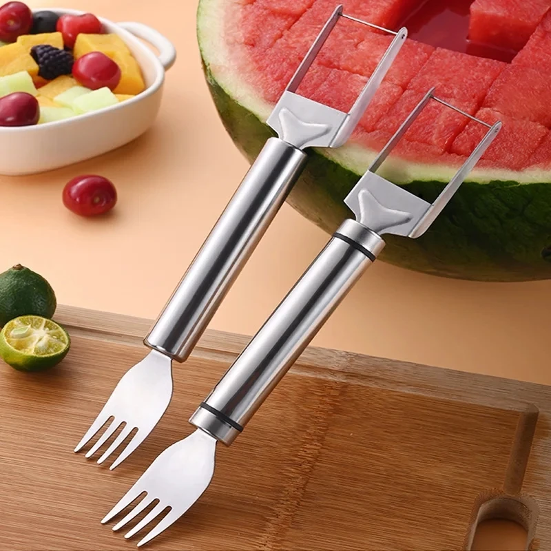 Stainless Steel Windmill Watermelon Cutter Artifact Salad Fruit Slicer Cutter Tool Watermelon Digger Kitchen Accessories Gadgets image 2