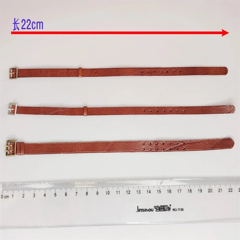 เข็มขัดหนังแท้ขนาดเล็กสำหรับตุ๊กตาทหาร Snail 1/6 ขนาด 12 นิ้ว มีสินค้าพร้อมส่ง