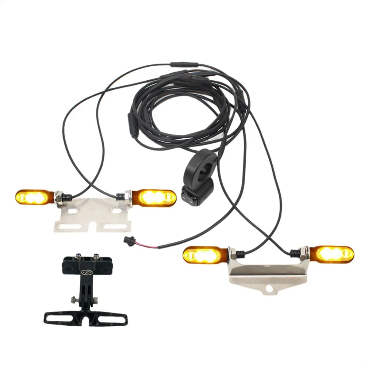 T34C Elektrofahrrad Ebike Blinker V04 12V Wasserdichtes Kabel LED Blinklicht Ebike Umrüstset