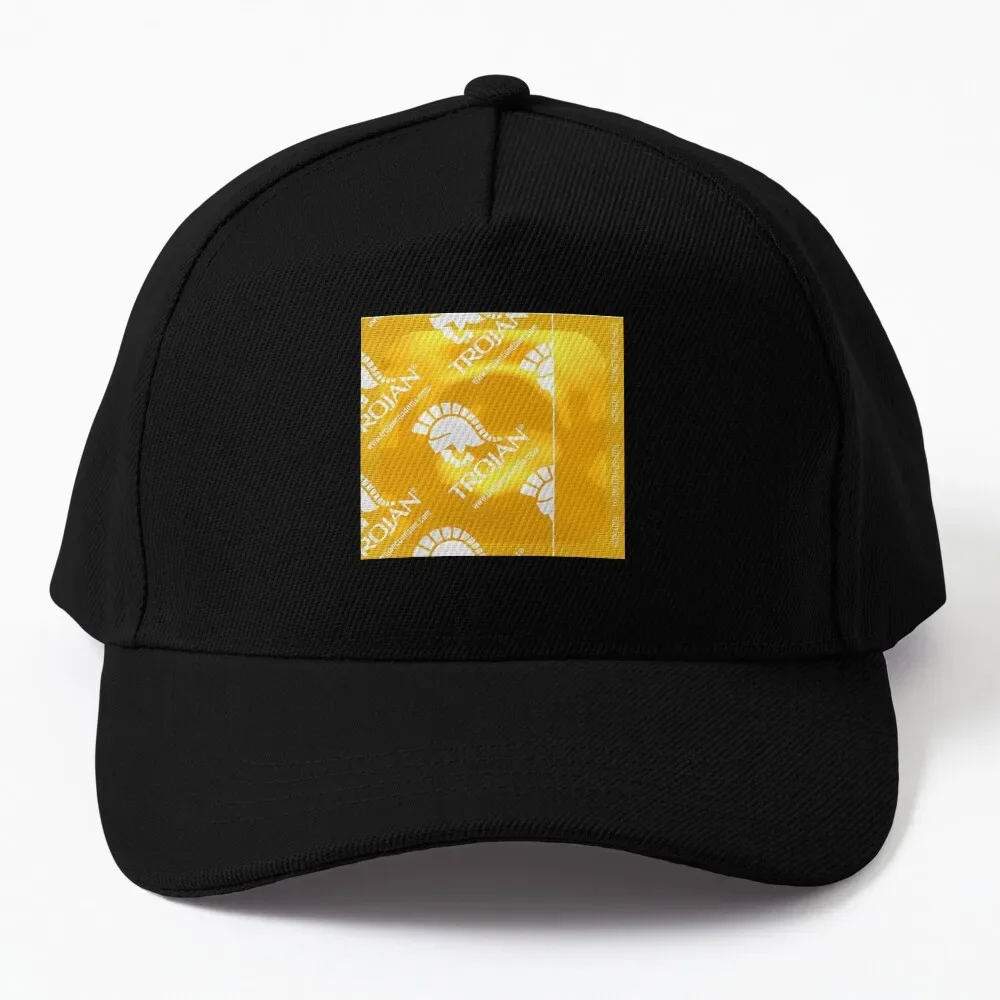 

Trojan Condom Baseball Cap fashion Hat Man For The Sun cute Male Girl'S Hats Men'S