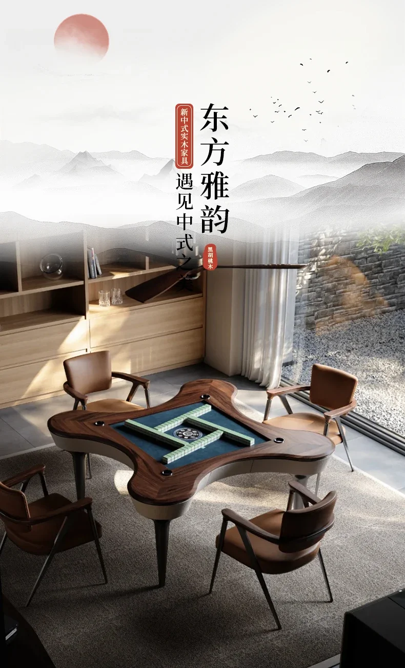New Chinese Mahjong Table Automatic Home 2025 New