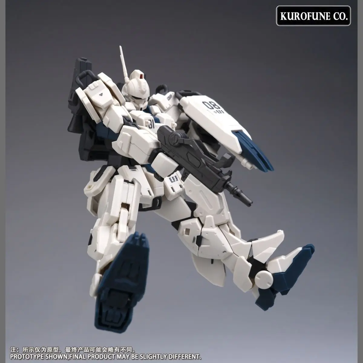 kurofune model Hg 1/144 Rx-79 G Ez-8 Assembly Model Movable Joints