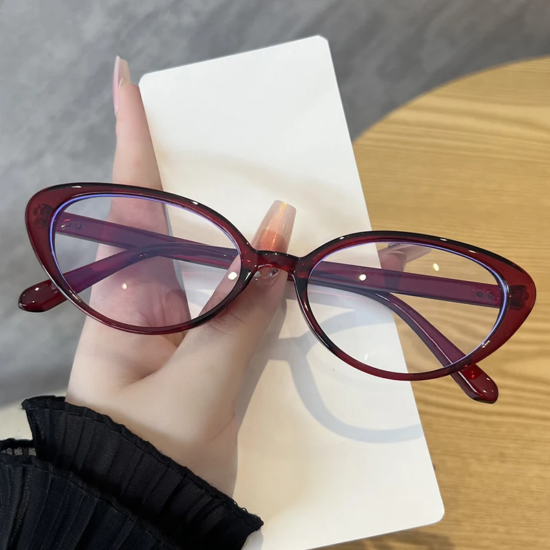 Hiking Camping 1/3pcs Small Framed Anti-Blue Light Glasses Frame Fashion Versatile Eyewear Daily Commuting Clear Lens Eyeglasses