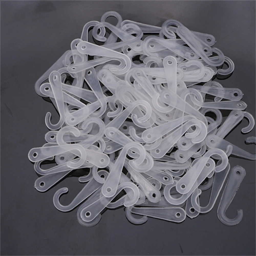 Plastic Display J-hook Sock Hooks Underwear Hanger Plastic Hanging J Hook For Socks Underwear Gloves Toys