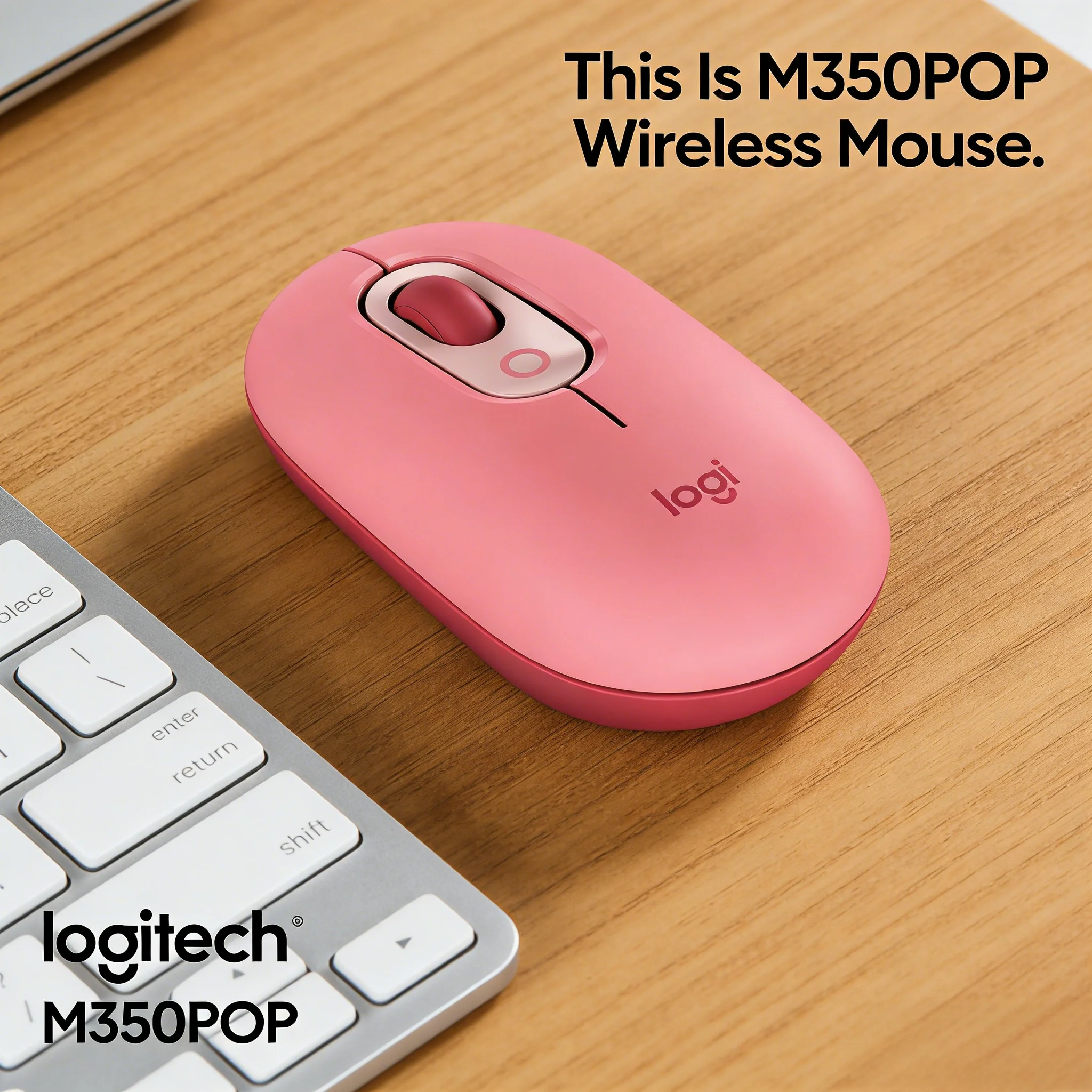 

Logitech M305POP Eco-Friendly Optical Mouse Carbon Footprint Zero