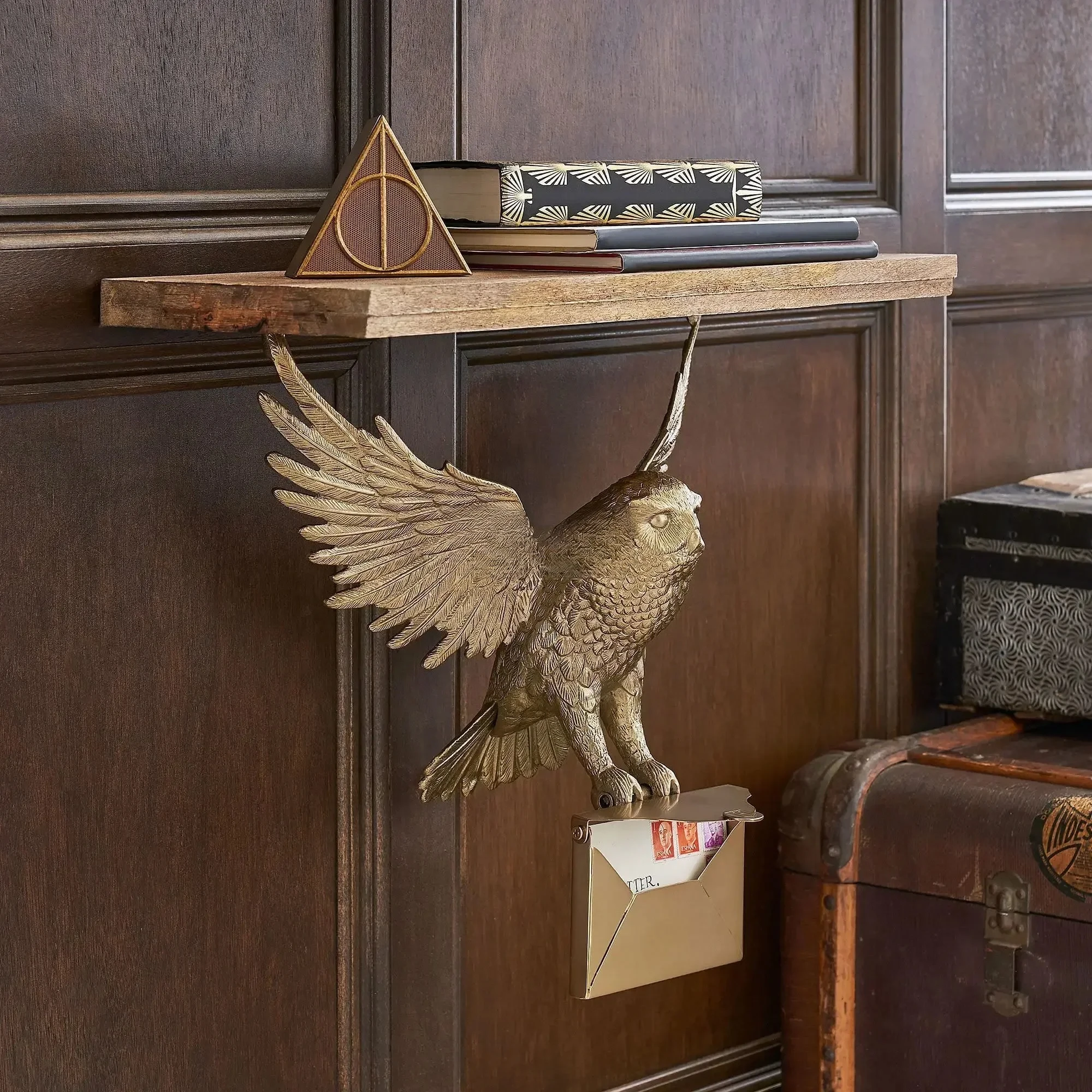 Wooden Bookshelf Storage Rack