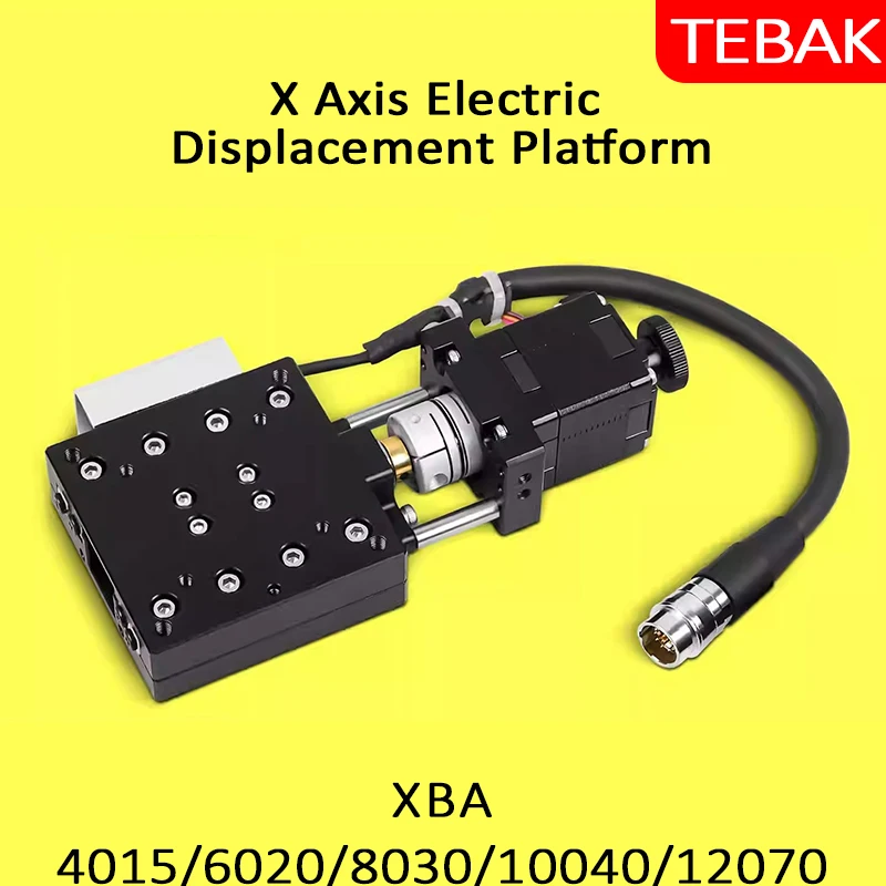X -axis Electric Tilt Slide High-precision  Positioning Arc Angle Swing Displacement Platform Fine-tuning Goniometer XBA6020
