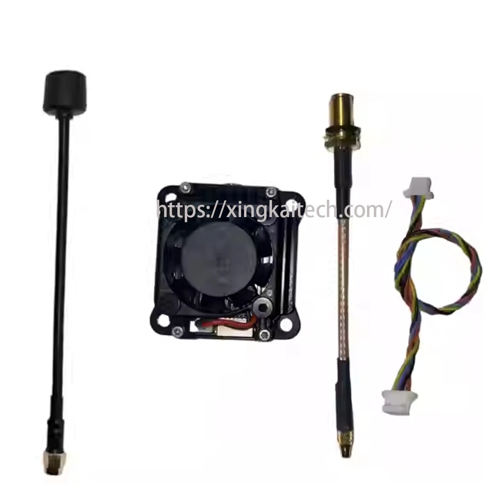 

FPV 5,8G VTX Dual 3W 4,8G-6,1G Широкополосный видеопередатчик FPV 3 Вт FPV видеопередатчик VTX PAL/NTSC Двухъядерная плата защиты от ожогов