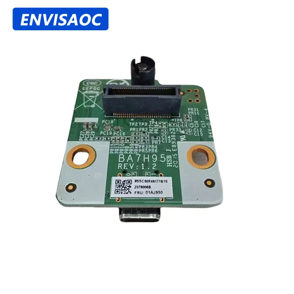 Płytka z gniazdami DisplayPort DP, USB-C TYPE-C i HDMI-Compatible pasująca do Lenovo M720q M920q M920x M75q Gen1 Tiny 5 P330 Tiny Mini Desktop