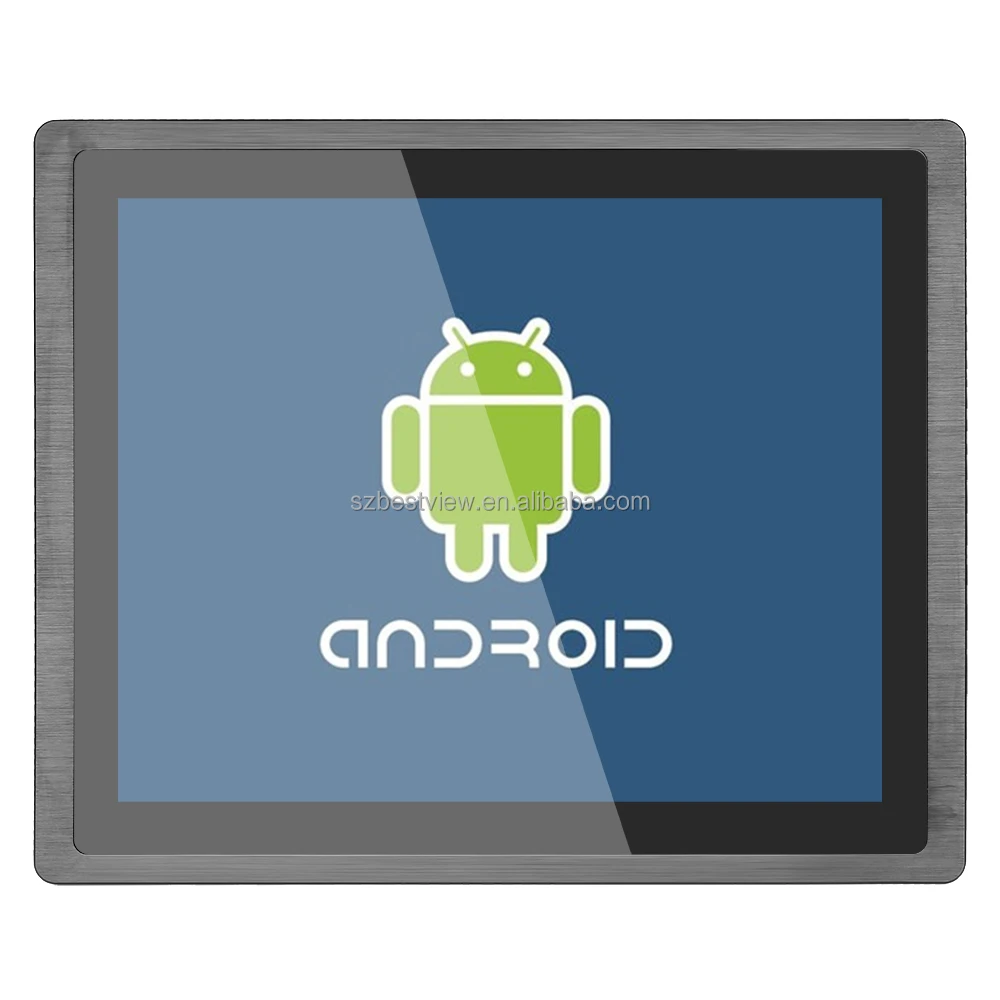 ZXY Bestview 10 Inch 12.1 Inch RK3288 3399 3588 Rugged  Aluminum Embedded Android 11/ 12/13 Industrial Android Panel PC for Vehi
