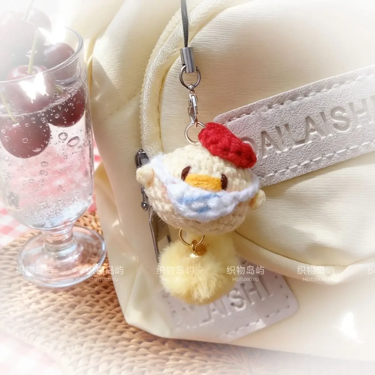 Finished Product Game Love And Deepspace Rafayel QiYu Chick Crochet Doll DIY Knitting amigurumi Crocheting Craft Birthday Gift
