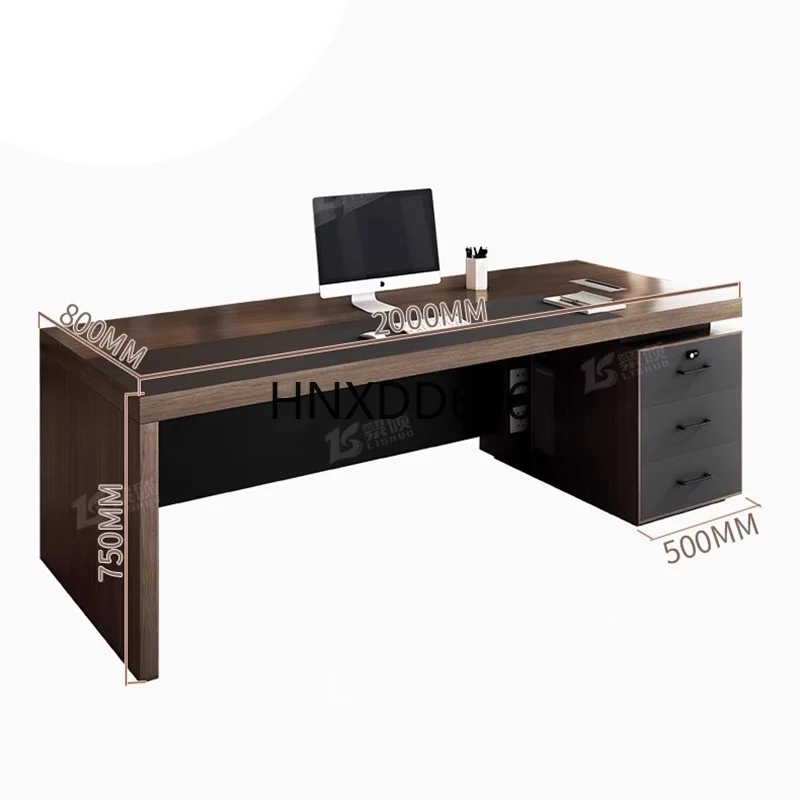 

Простой офисный стол в скандинавском стиле, современный дизайнерский менеджер для творчества, усовершенствованный стол, офисная мебель для президента, бюро De Travail