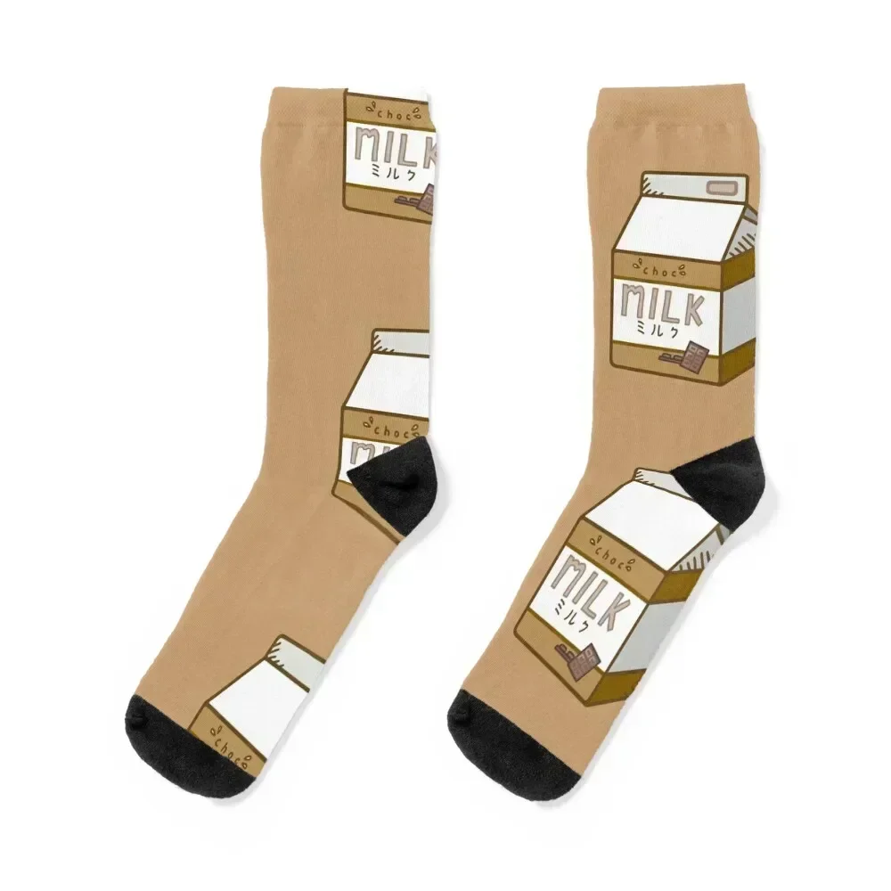 

chocolate milk Socks kawaii Children's Wholesale new in's Male Socks Women's