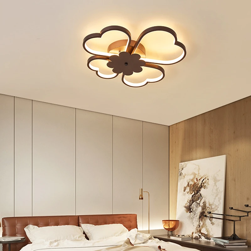 

Modern LED Chandelier Indoor Lighting For Study Living Room Bedroom Lights Home Indoor Decorative Glossy Ceiling Lights Fixtures