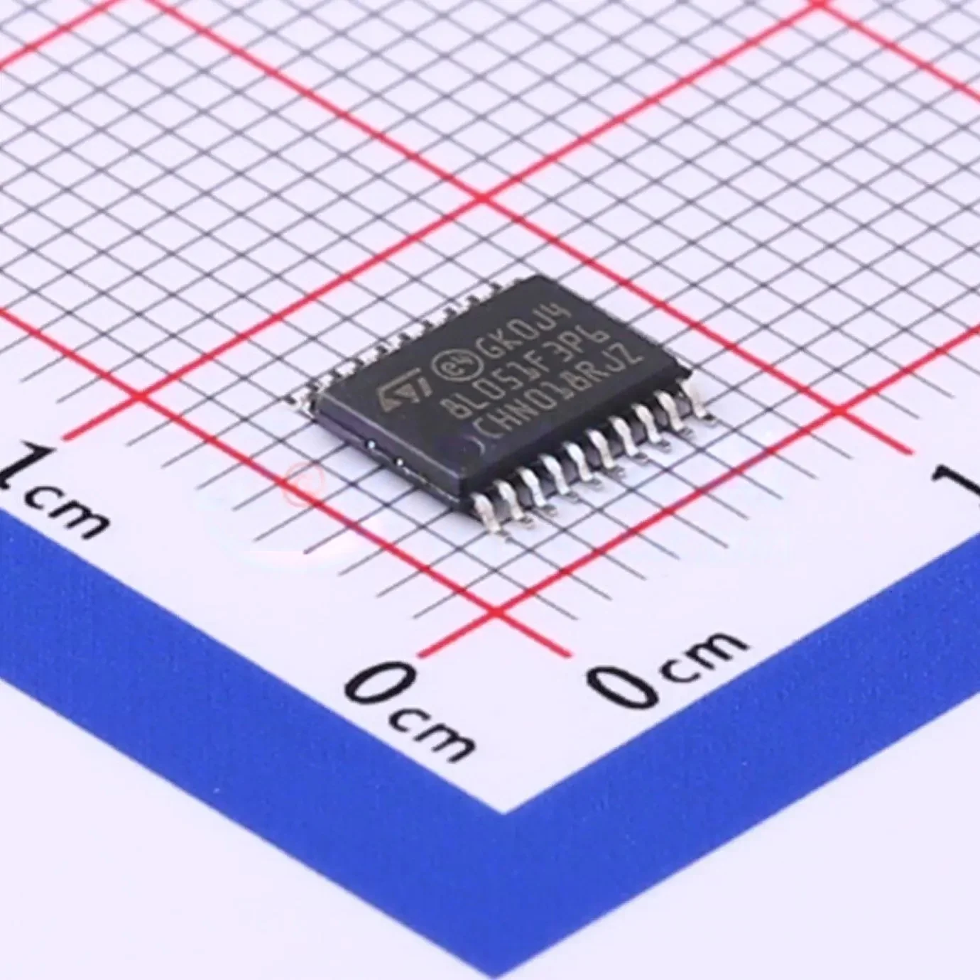 （1-100PCS） STM8L051F3P6TR STM8 STM8L EnergyLite Microcontroller IC 8-Bit 16MHz 8KB (8K x 8) FLASH 20-TSSOP Original