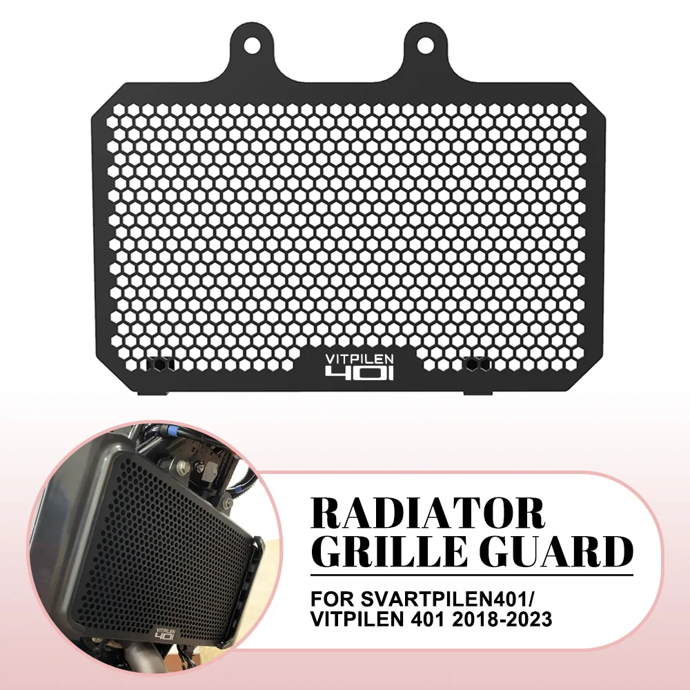 

Motorcycle Radiator Grille Guard Cover Protector For Husqvarna Svartpilen401/VITPILEN 401 2018-2020-2021-2022-2023 Accessories
