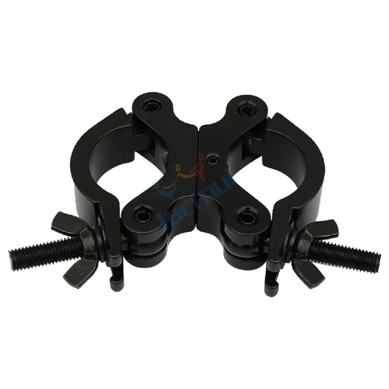 2 Inch Aluminum Swivel Truss Clamp Eyeshot  Swivel Coupler Truss Clamps Dual Head Turn As Needed Two 360 Degree Lighting Clamp