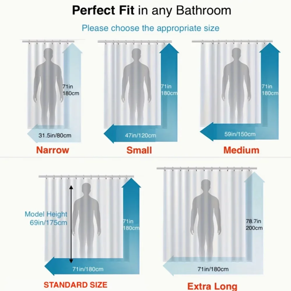 Funny Cat Line Art Pattern Shower Curtain Bathroom Decor Novelty Pet Animal Print Waterproof Shower Curtain