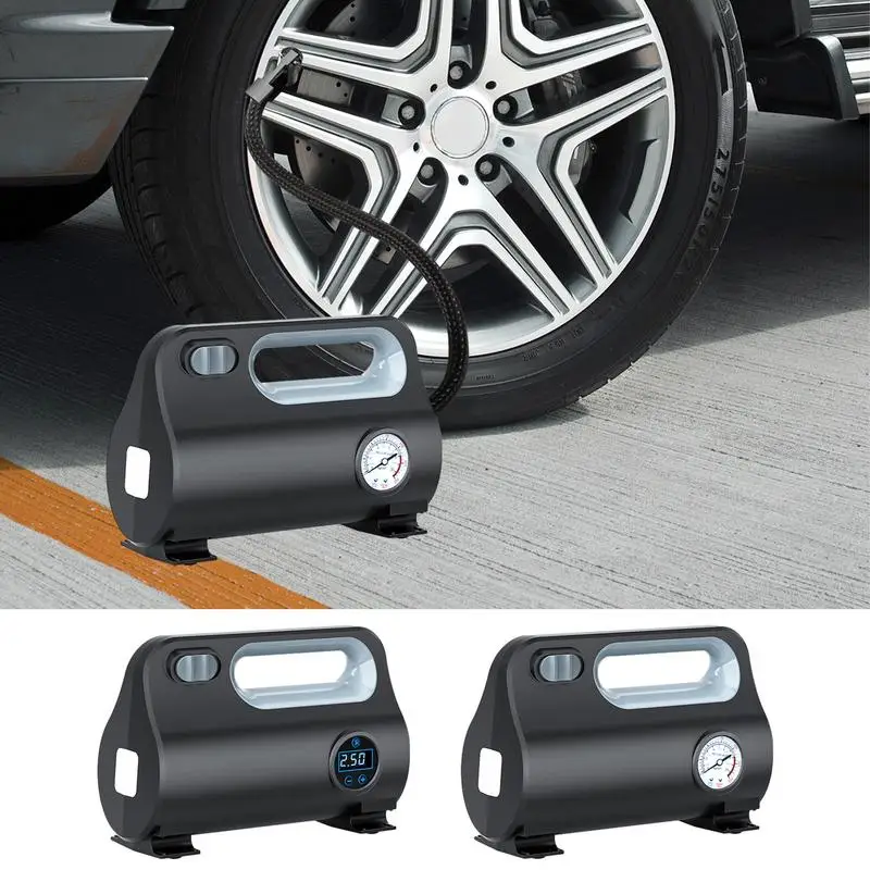 

12V Car Air Pump Intelligent digital display tire air pump Rapid Inflation 12V Dual Power Tire Air Pump auto car accessories